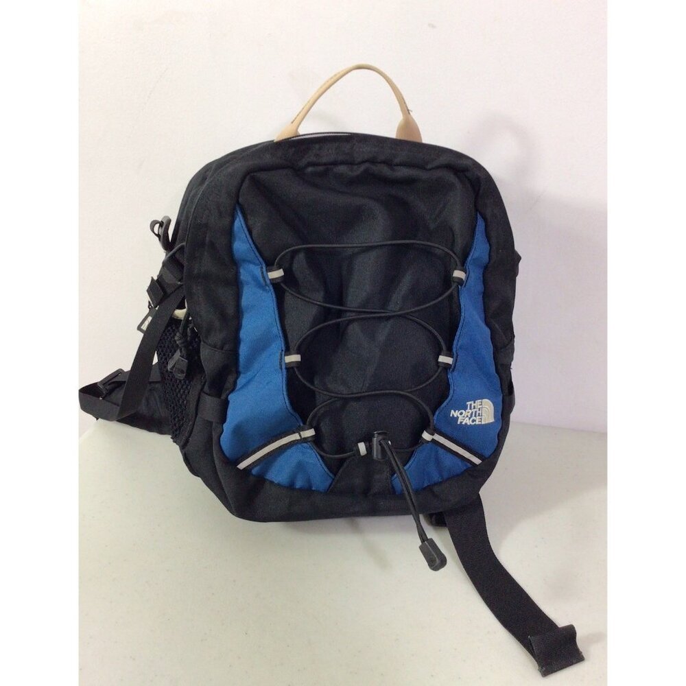 The North Face Vintage Large Blue Fanny Travel Pack Messenger Bag - Picture 3 of 10